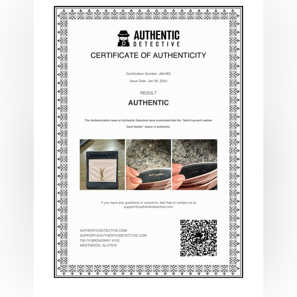 CASSANDRE MATELASSÉ CARD CASE IN GRAIN DE POUDRE LEATHER - Picture 13 of 14